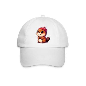 Bieber - Baseballkappe - Weiß/Weiß - Vorne