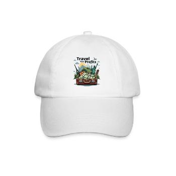 AUF REISE - Baseballkappe - Weiß/Weiß - Vorne
