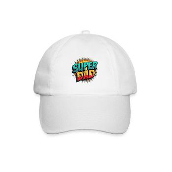 GESCHENKE FÜR PAPA - Baseballkappe - Weiß/Weiß - Vorne
