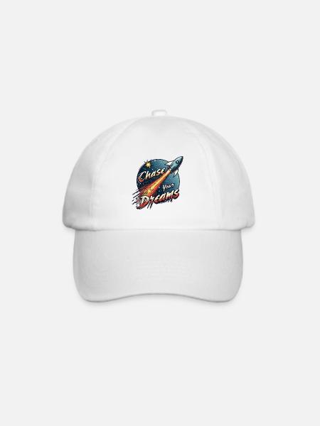 TRÄUME-JÄGER - Baseballkappe - Weiß/Weiß