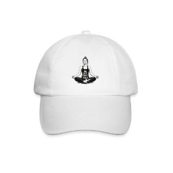 SPÜREN SIE IHR SELf - Baseballkappe - Weiß/Weiß - Vorne