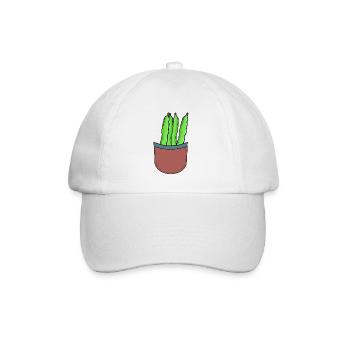 grüne Bohnen Hobbygärtner Garten gärtnern Bohne - Baseballkappe - Weiß/Weiß - Vorne