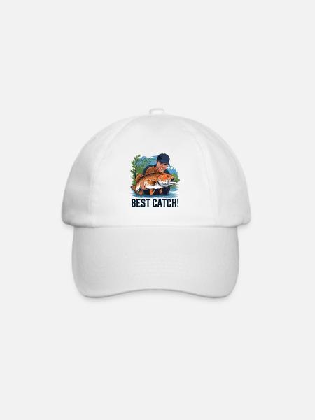 BESTER FANG - Baseballkappe - Weiß/Weiß