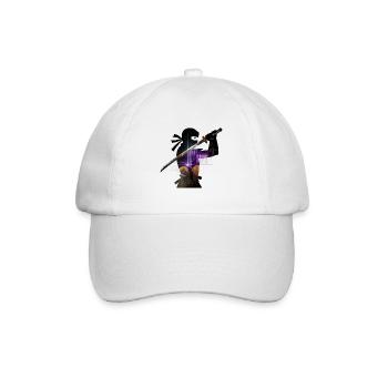 NINJA - Baseballkappe - Weiß/Weiß - Vorne