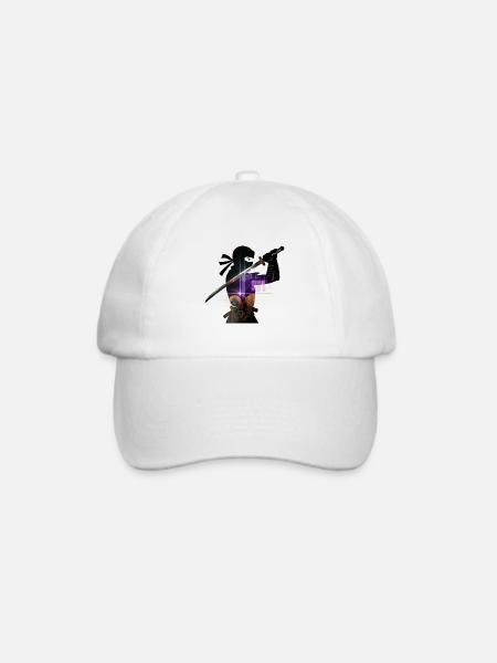 NINJA - Baseballkappe - Weiß/Weiß