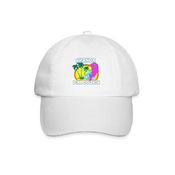 Urlaubsgarderobe für Khanom Thailand Urlaub - Baseballkappe - Weiß/Weiß - Vorne
