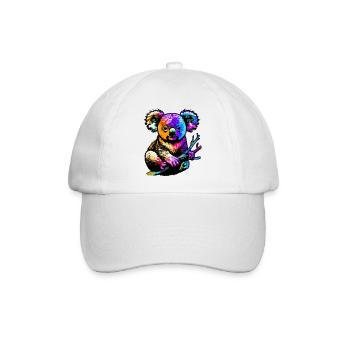 Koala - Baseballkappe - Weiß/Weiß - Vorne