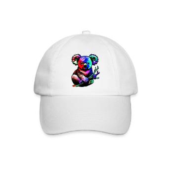 Koala - Baseballkappe - Weiß/Weiß - Vorne