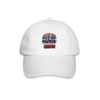 EIN HAUFEN AUTOS - Baseballkappe - Weiß/Weiß - Vorne