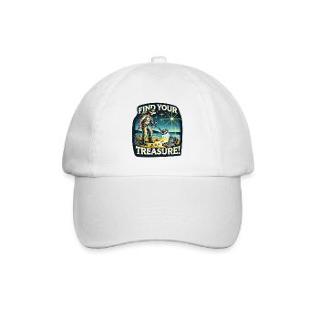 METALLDETEKTOREN - Baseballkappe - Weiß/Weiß - Vorne