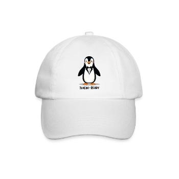 Tuxedo-Ready - Baseballkappe - Weiß/Weiß - Vorne