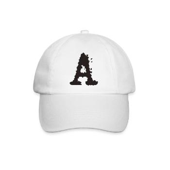 A - Baseballkappe - Weiß/Weiß - Vorne