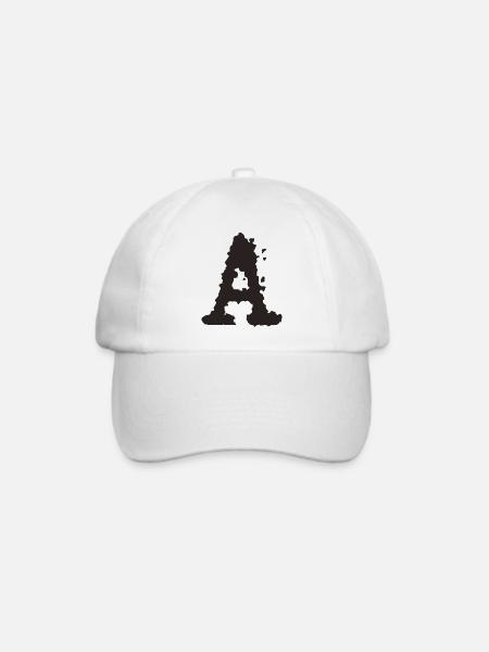 A - Baseballkappe - Weiß/Weiß