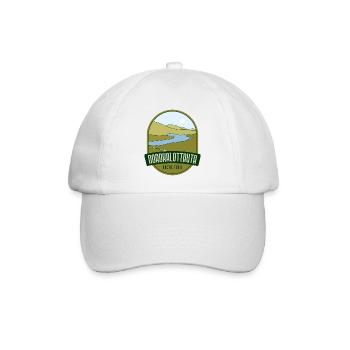 Nordkalottruta - Arctic Trail - Baseballkappe - Weiß/Weiß - Vorne