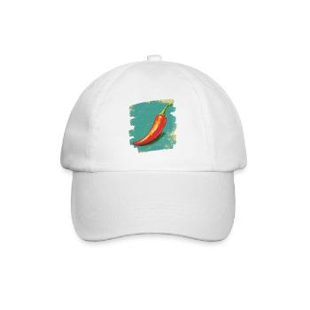 Chili - Baseballkappe - Weiß/Weiß - Vorne