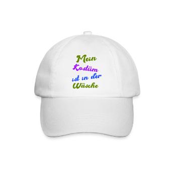 kostüm wäsche - Baseballkappe - Weiß/Weiß - Vorne