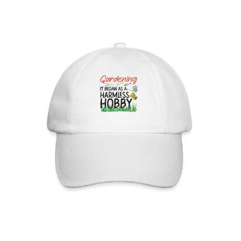 Plant Lover Gardening Gardening It - Baseballkappe - Weiß/Weiß - Vorne
