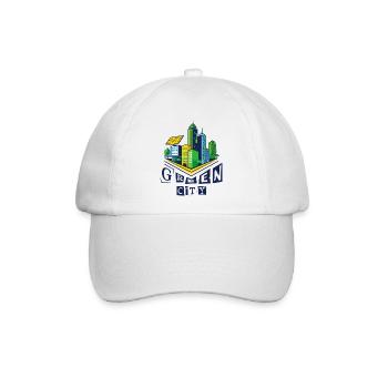 Green Citys - Baseballkappe - Weiß/Weiß - Vorne