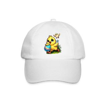 kuecken ostern - Baseballkappe - Weiß/Weiß - Vorne