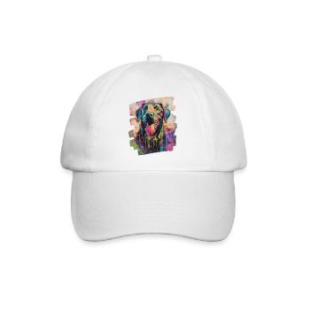 Labrador - Baseballkappe - Weiß/Weiß - Vorne