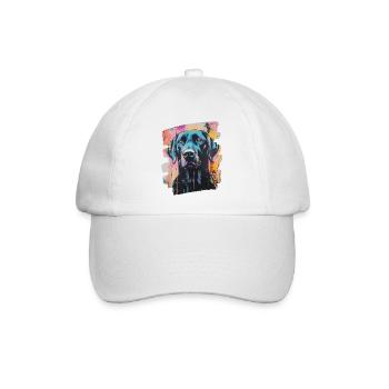 Labrador - Baseballkappe - Weiß/Weiß - Vorne