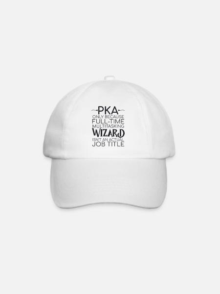 PKA Wizard Apotheke - Baseballkappe - Weiß/Weiß
