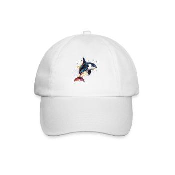 Orca - Baseballkappe - Weiß/Weiß - Vorne