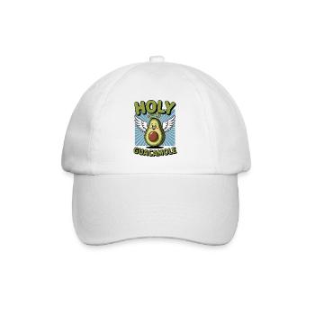 Holy Guacamole - Baseballkappe - Weiß/Weiß - Vorne