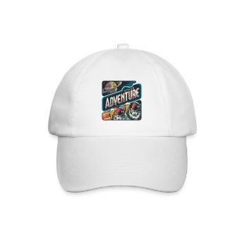 ASTRONAUTEN-ABENTEUER - Baseballkappe - Weiß/Weiß - Vorne