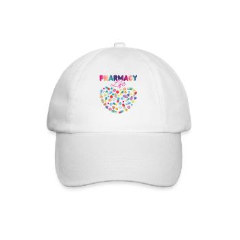 Pharmacy Tech Technician - Baseballkappe - Weiß/Weiß - Vorne