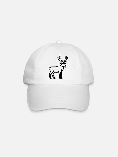 Karibu - Baseballkappe - Weiß/Weiß