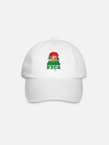 Kurdistan Kurden Kurd Standarddruck - Baseballkappe - Weiß/Weiß