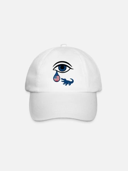 Florida Träne - Baseballkappe - Weiß/Weiß