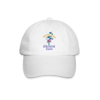 Horse Dad - Sie wiehern, ich zahle - Baseballkappe - Weiß/Weiß - Vorne