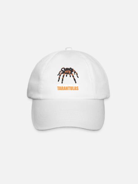 Taranteln Tarantel - Baseballkappe - Weiß/Weiß
