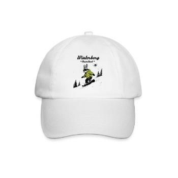 Sauerland Skihase - Baseballkappe - Weiß/Weiß - Vorne