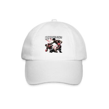 KO Showdown Graphic Boxing Burst - Baseballkappe - Weiß/Weiß - Vorne