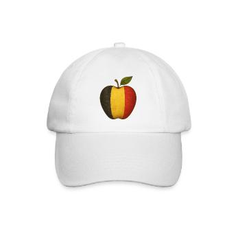 Belgien - Baseballkappe - Weiß/Weiß - Vorne