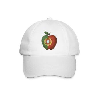 Portugal - Baseballkappe - Weiß/Weiß - Vorne