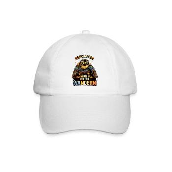 Ich hab die Schnauze voll Schildkröten Wandern - Baseballkappe - Weiß/Weiß - Vorne