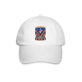 250. American Independence Eagle - Baseballkappe - Weiß/Weiß - Vorne