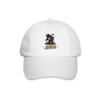 Bear Mech Aktionsausrüstung - Baseballkappe - Weiß/Weiß - Vorne