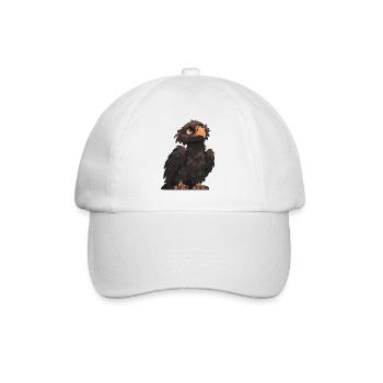 Geier - Baseballkappe - Weiß/Weiß - Vorne
