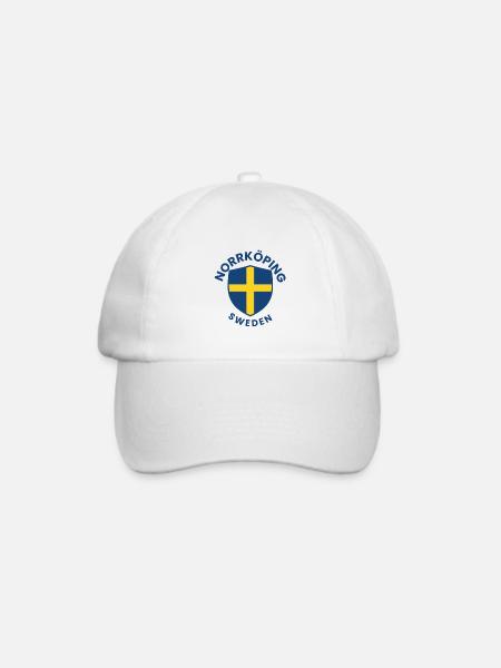 Norrsköld-Schildmotiv - Baseballkappe - Weiß/Weiß