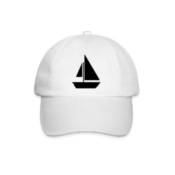 Sail - Baseballkappe - Weiß/Weiß - Vorne