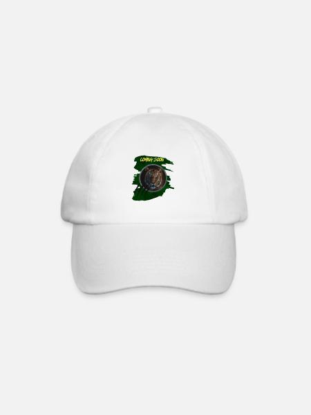 Juncle King Tiger - Baseballkappe - Weiß/Weiß