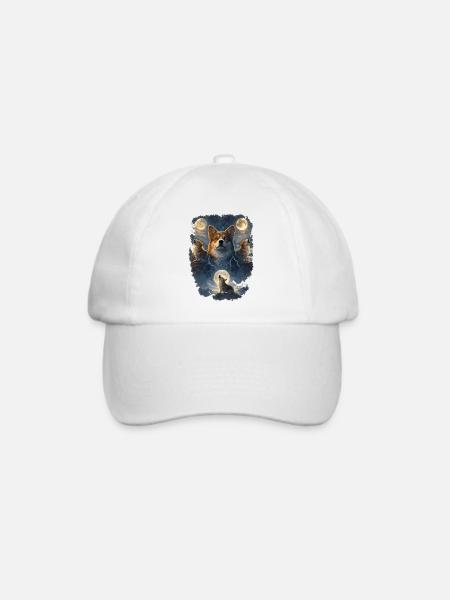 Dreimonde Corgi. - Baseballkappe - Weiß/Weiß