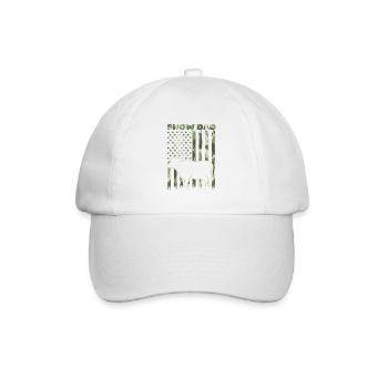Viehzüchter Vieh - Baseballkappe - Weiß/Weiß - Vorne
