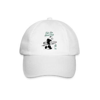 Fuji San Surf Club Panda - Baseballkappe - Weiß/Weiß - Vorne