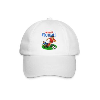 Kunst des Fußballs: Dribbling - Baseballkappe - Weiß/Weiß - Vorne